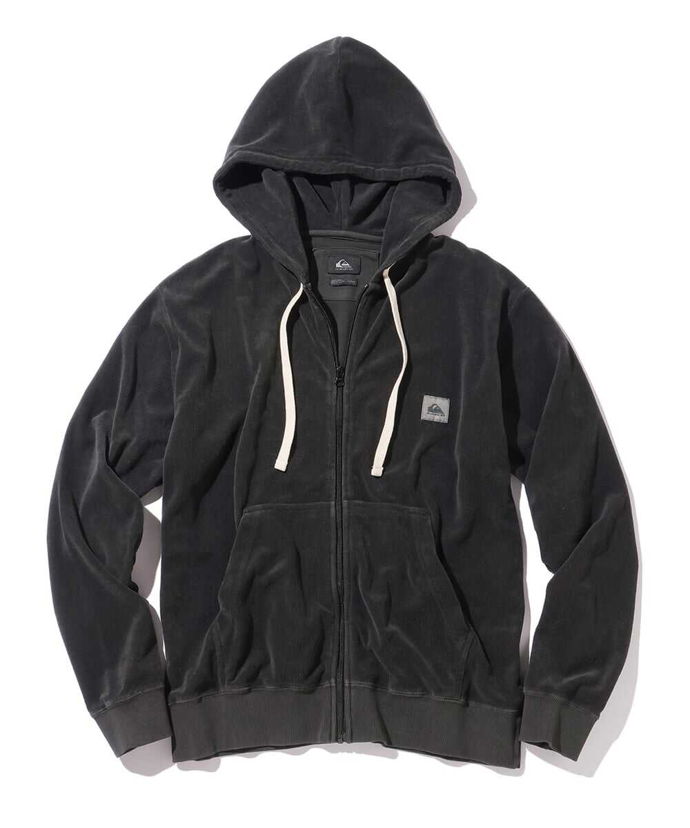 パイル地 プルオーバーパーカ