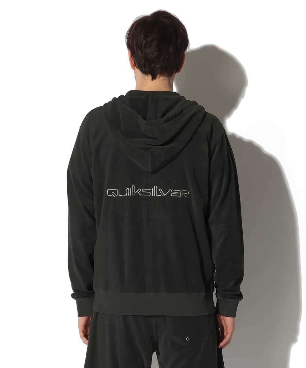 パイル地 プルオーバーパーカ