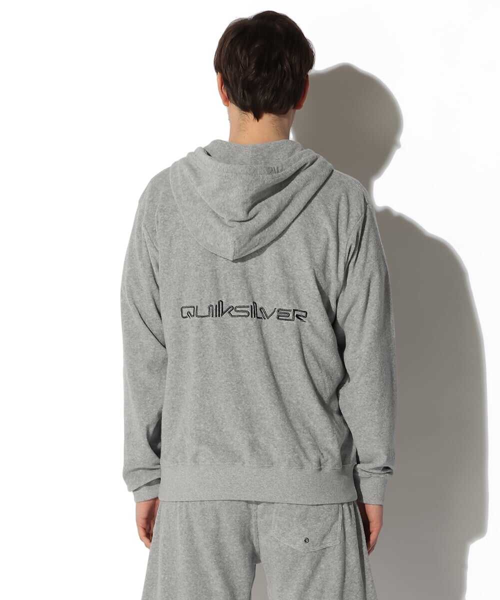 パイル地 プルオーバーパーカ