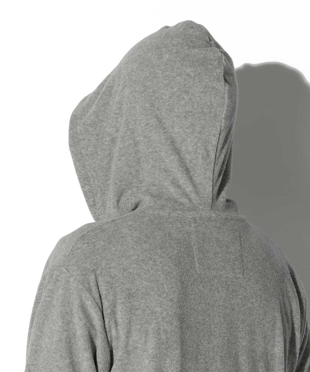 パイル地 プルオーバーパーカ