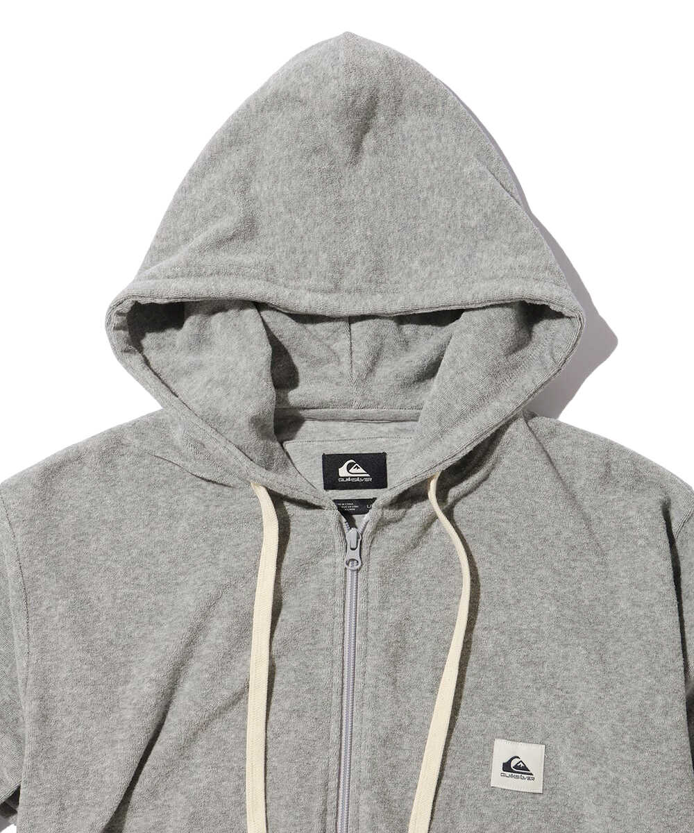 パイル地 プルオーバーパーカ