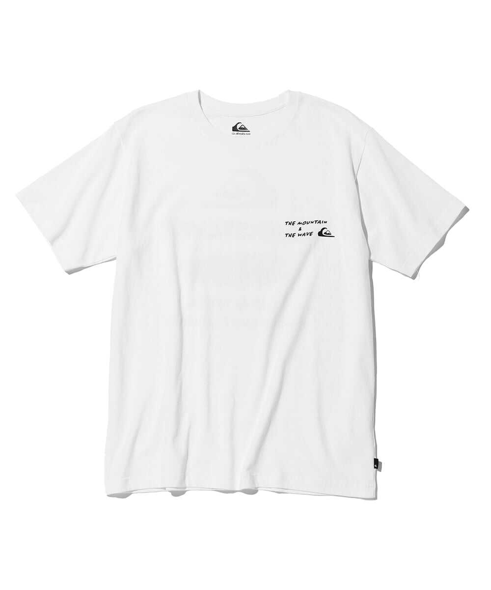 ハンド ドローイング バックプリントTシャツ