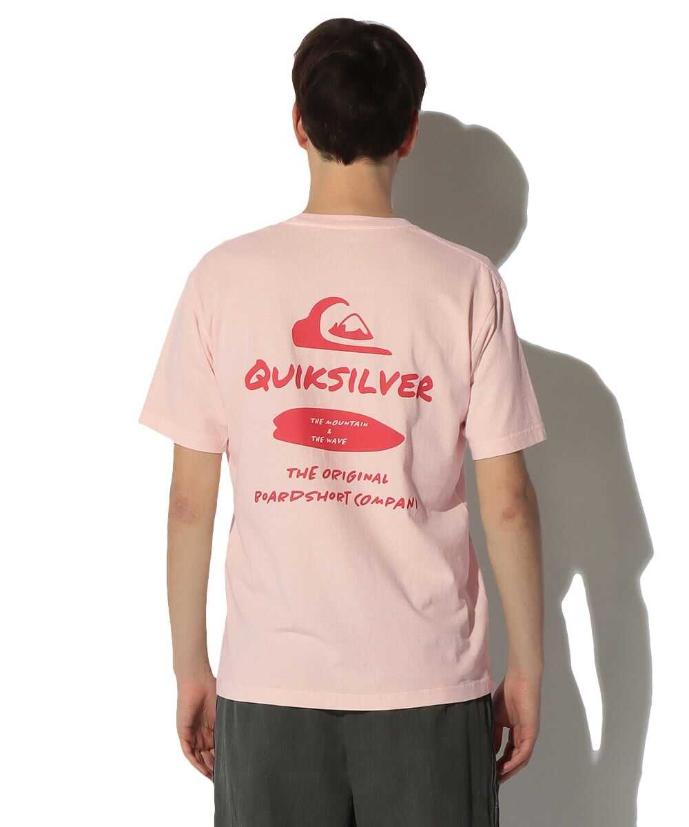 ハンド ドローイング バックプリントTシャツ