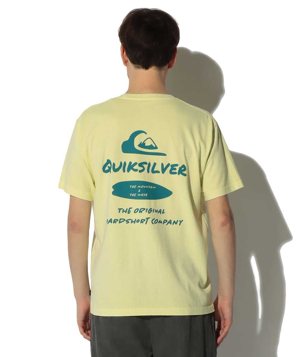 ハンド ドローイング バックプリントTシャツ