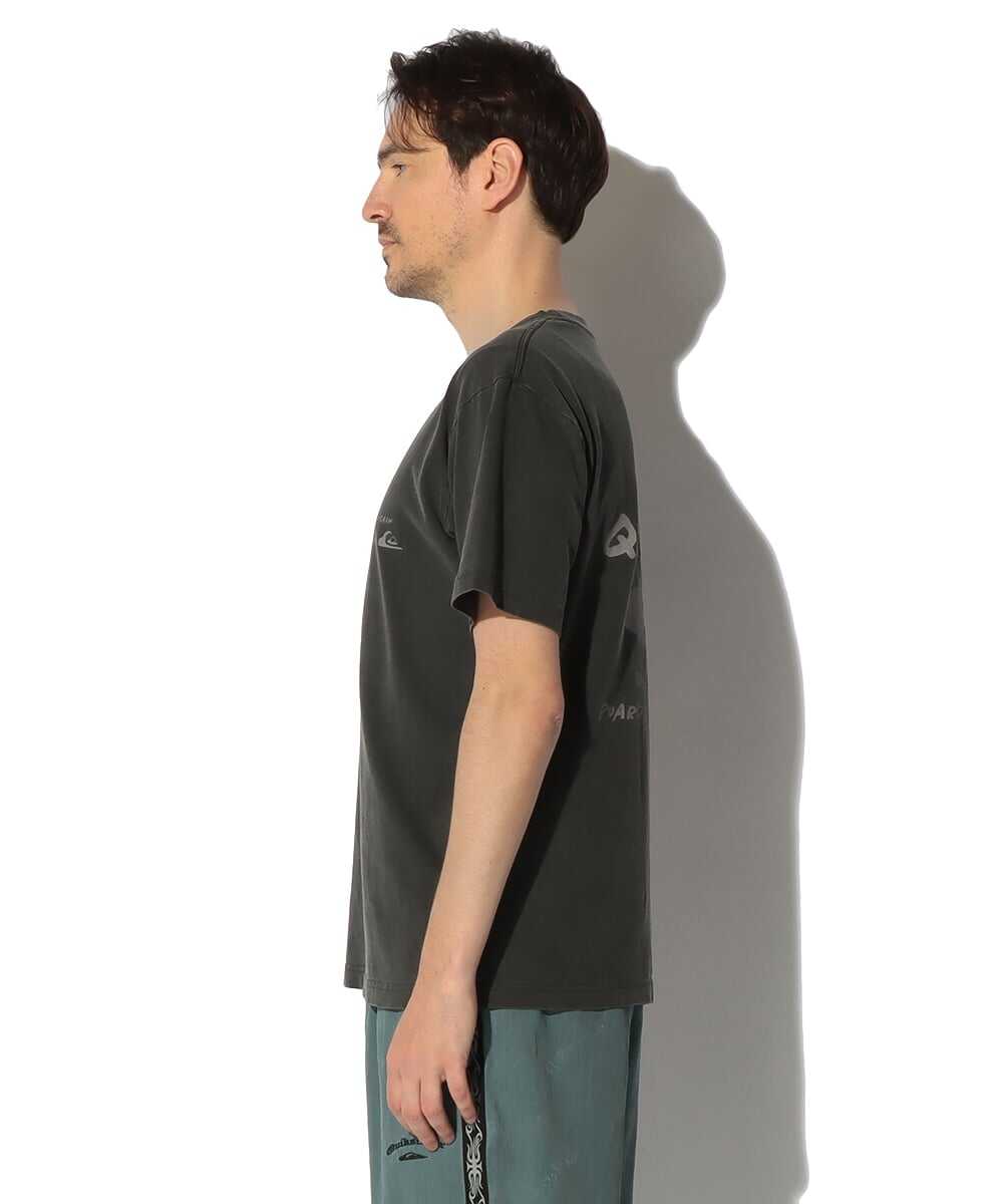 ハンド ドローイング バックプリントTシャツ