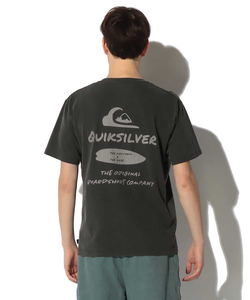 ハンド ドローイング バックプリントTシャツ