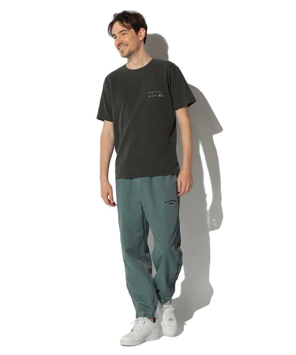 ハンド ドローイング バックプリントTシャツ