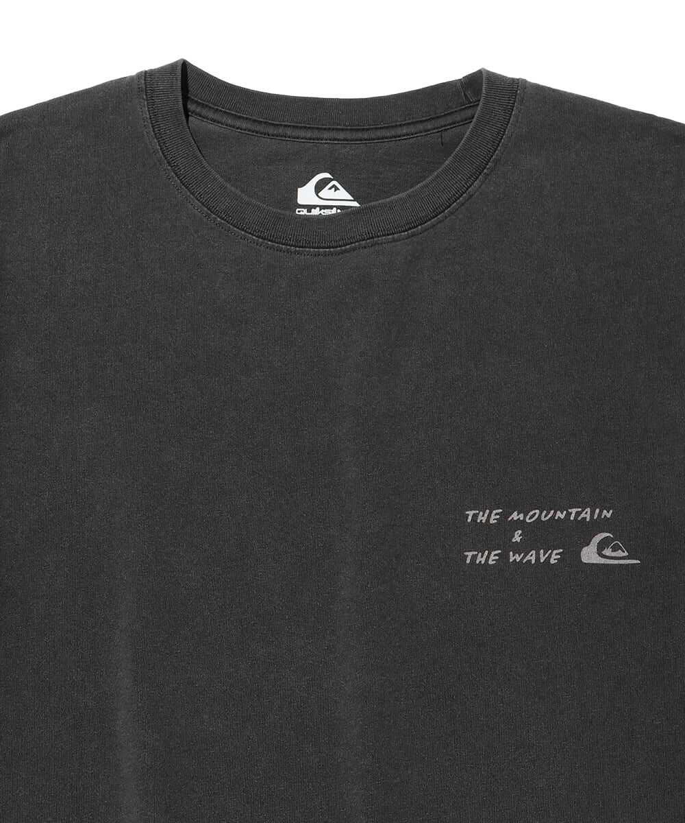 ハンド ドローイング バックプリントTシャツ