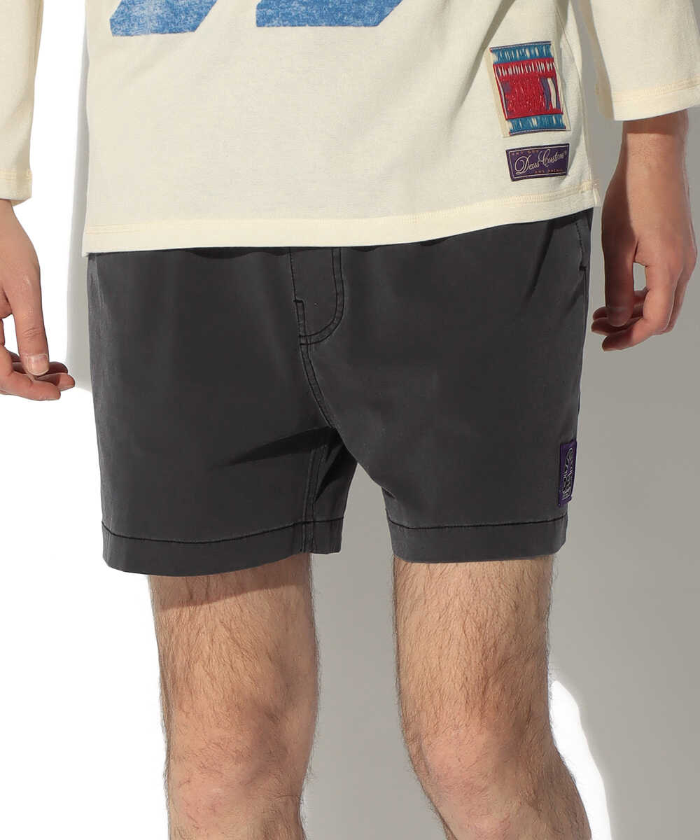 ガーメントダイ メッシュショーツ