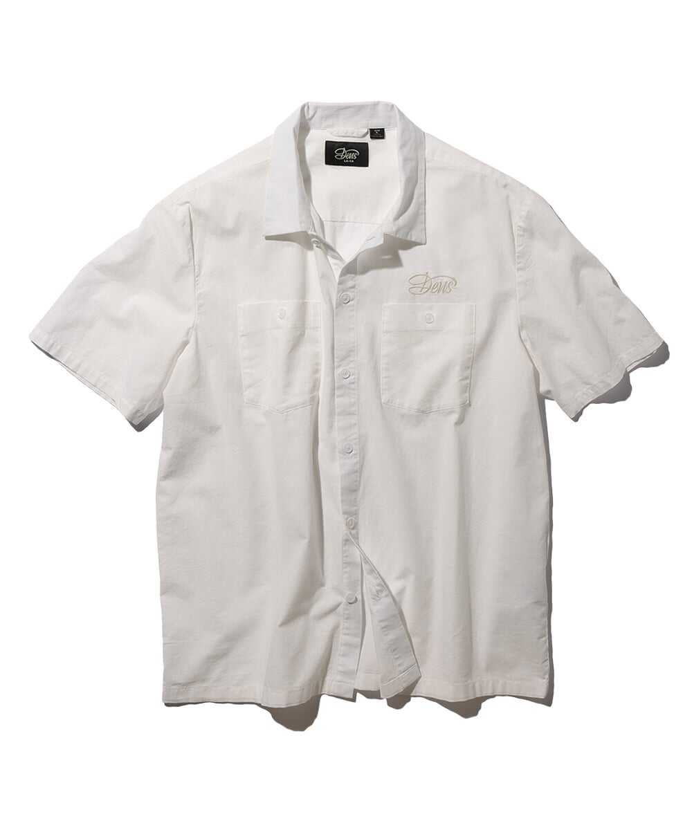 フォアコート シャンブレー 半袖シャツ