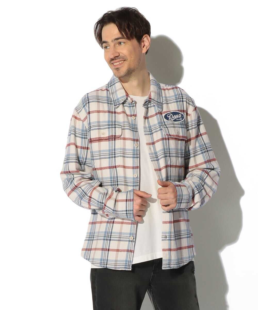 バケーション チェックシャツ