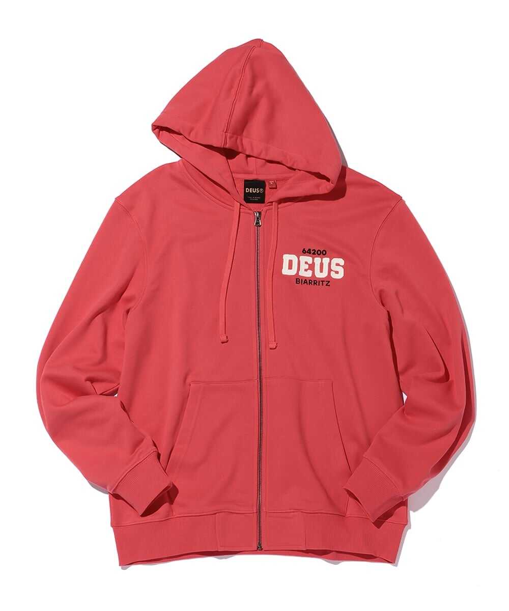 バックプリント ジップパーカ