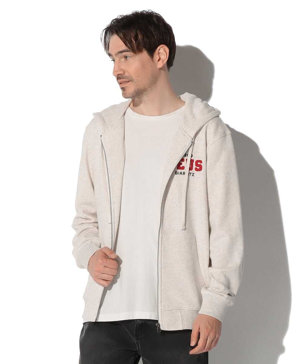 バックプリント ジップパーカ