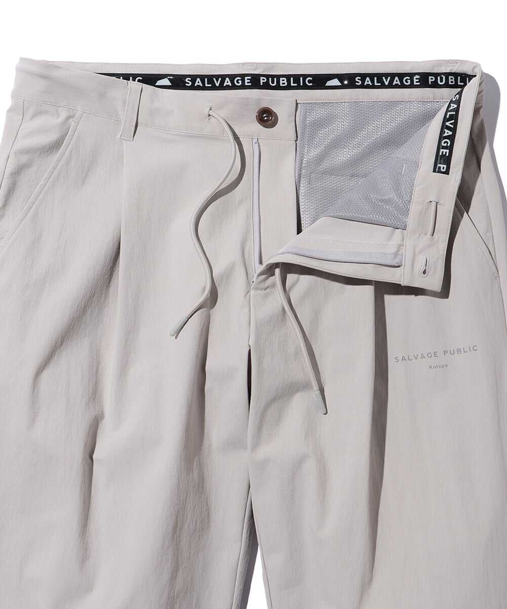 ワカニ トラウザーズ テイパードパンツ