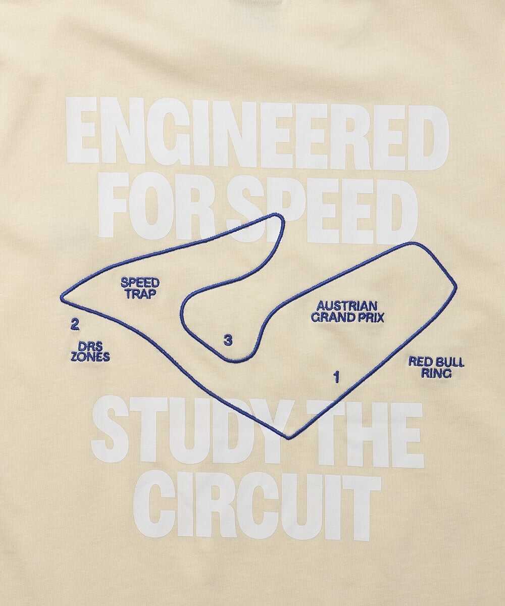サーキット バックプリントTシャツ