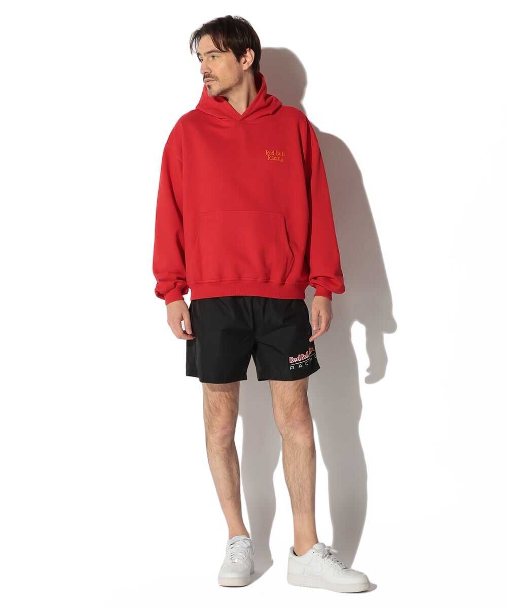 バックプリント プルオーバーパーカ