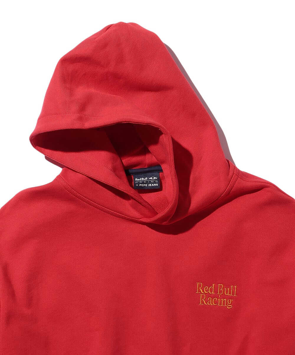 バックプリント プルオーバーパーカ