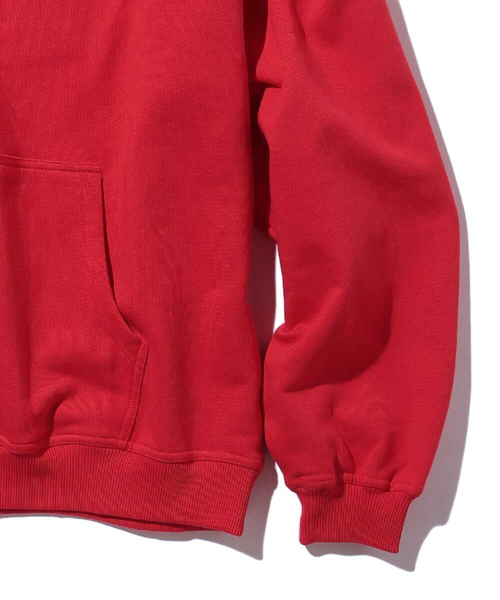 バックプリント プルオーバーパーカ