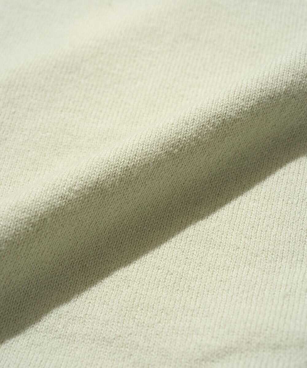 限定 クルーネック 半袖ニットTシャツ