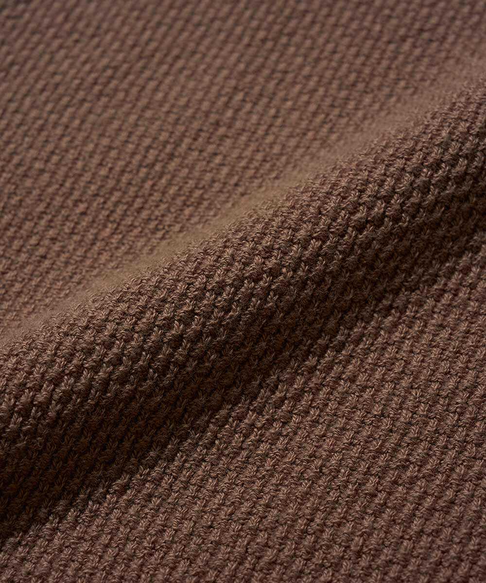 限定 ヘンリーネック ニットTシャツ