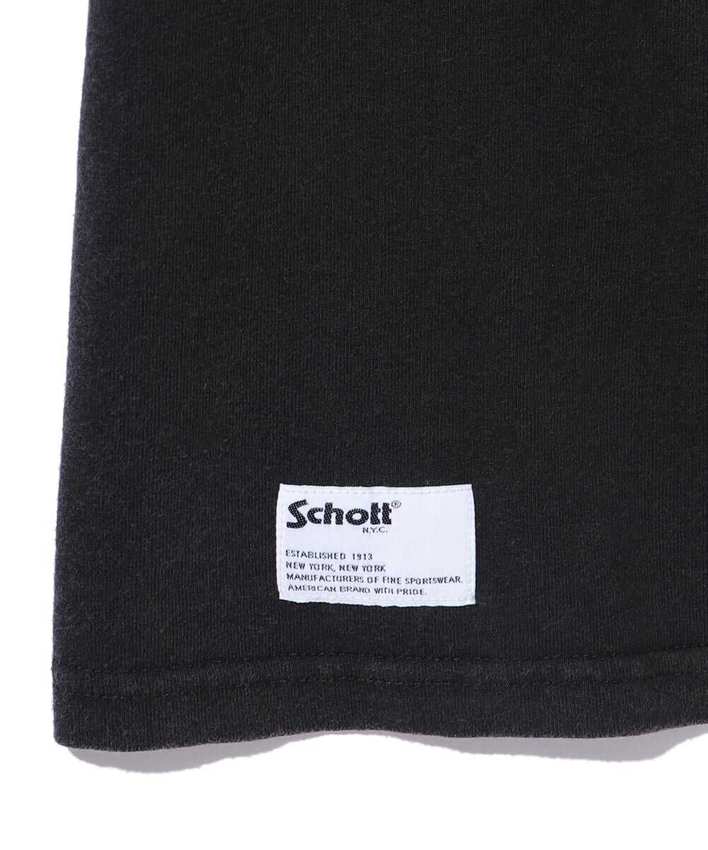 刺繍入り ヘンリーネックロンT