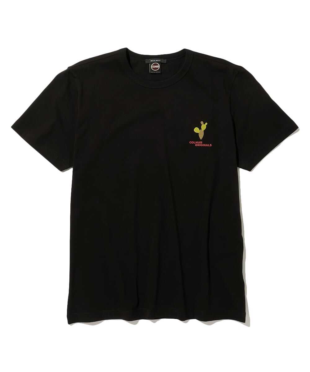 サボテンプリント コットンジャージTシャツ