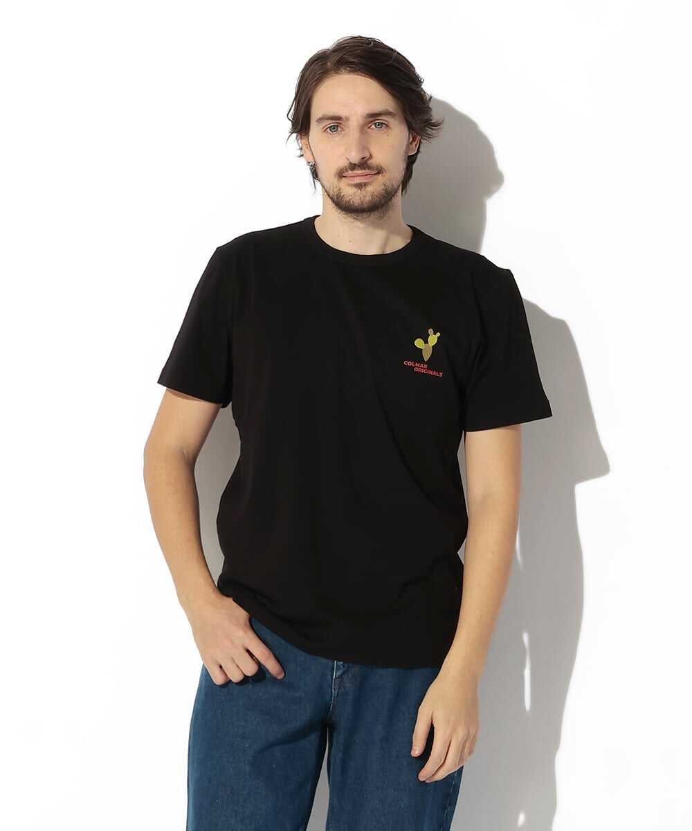 サボテンプリント コットンジャージTシャツ