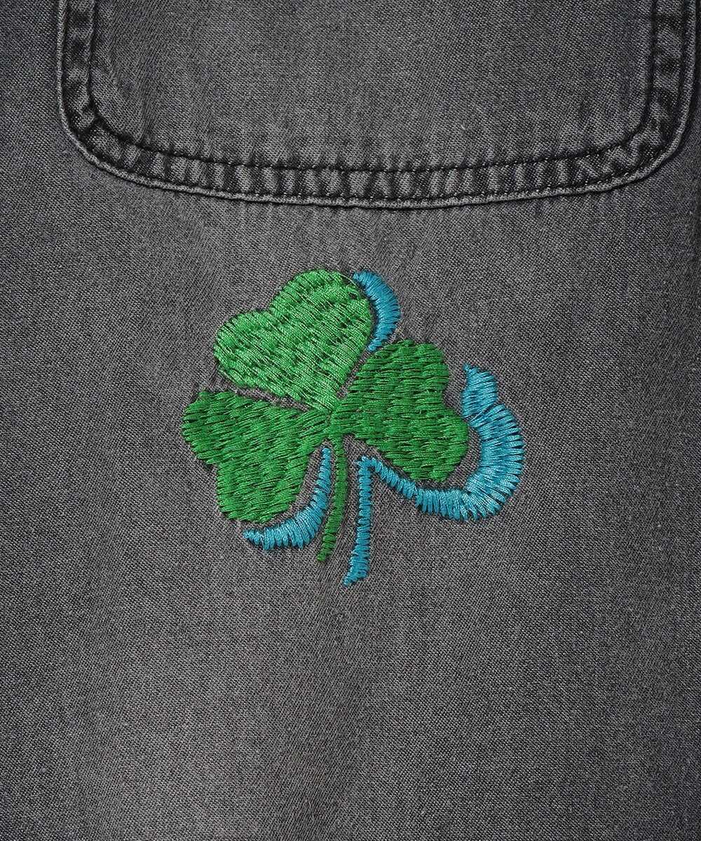 エンブロイダリー デニムシャツ