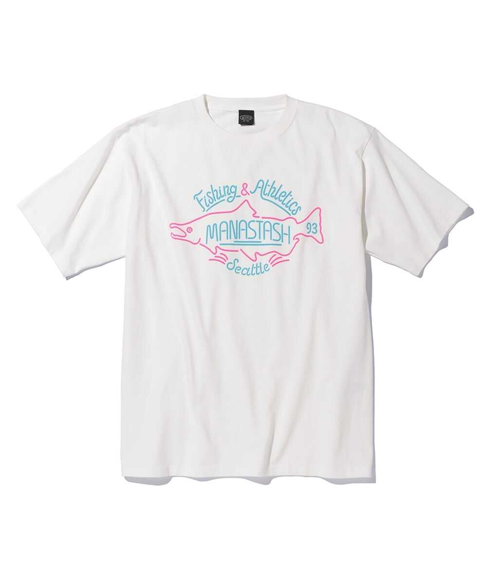 PUMICE/パミス ネオンサイン風Tシャツ 