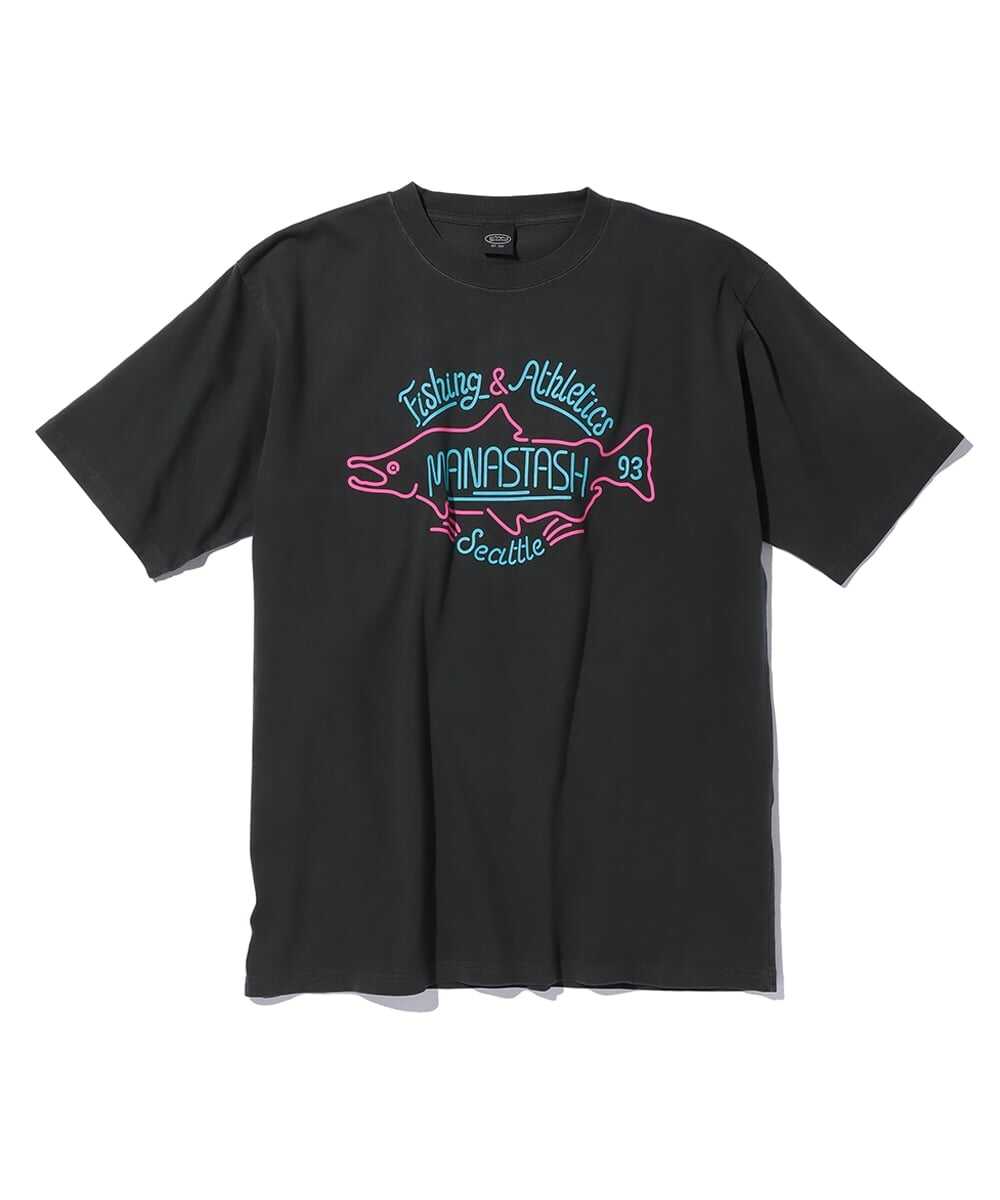 PUMICE/パミス ネオンサイン風Tシャツ 