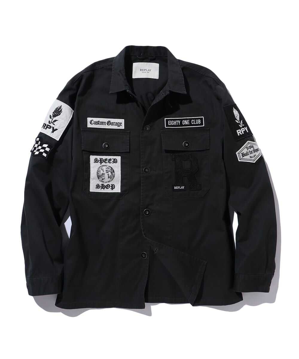 カスタムパッチ アーミージャケット