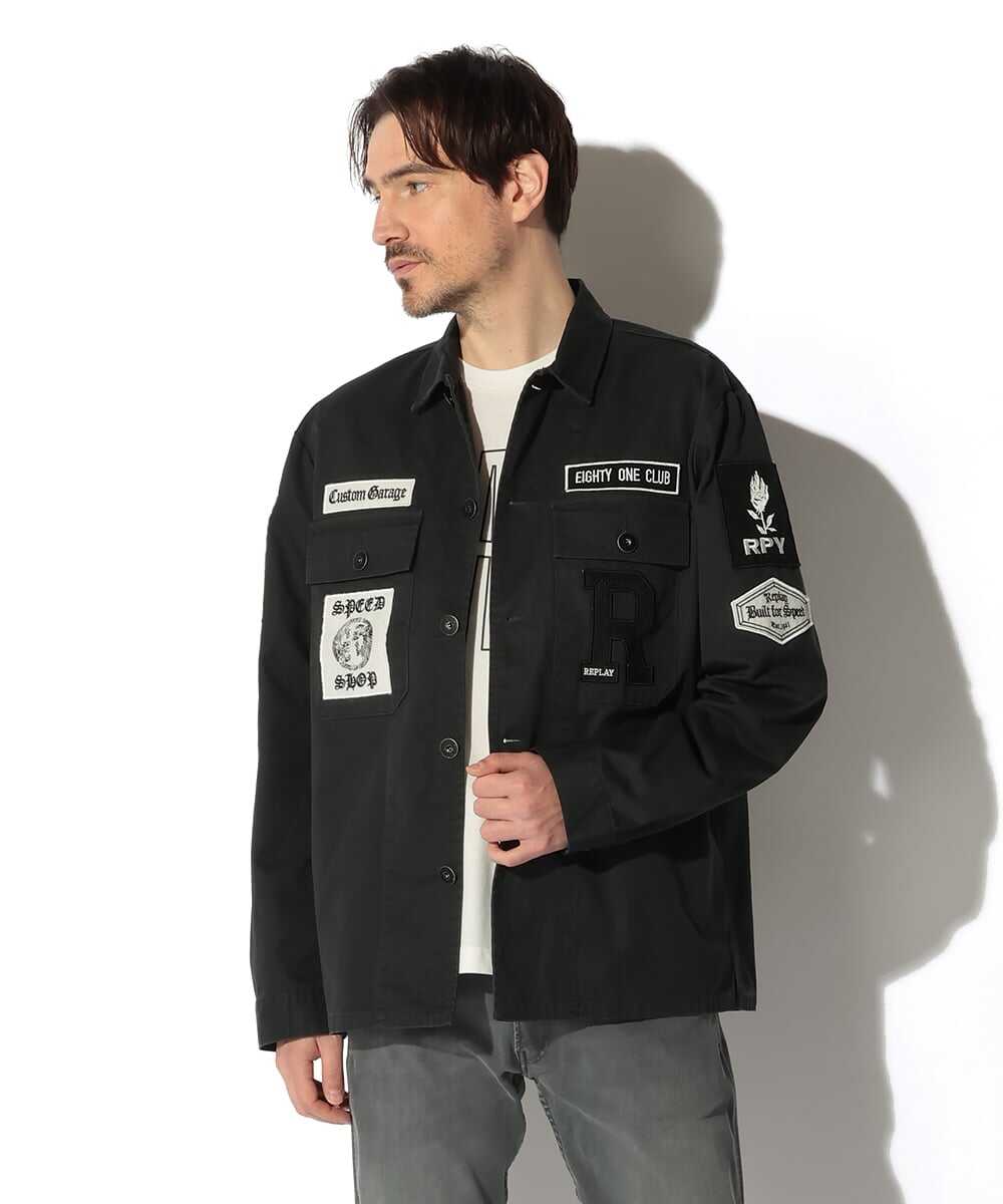 カスタムパッチ アーミージャケット