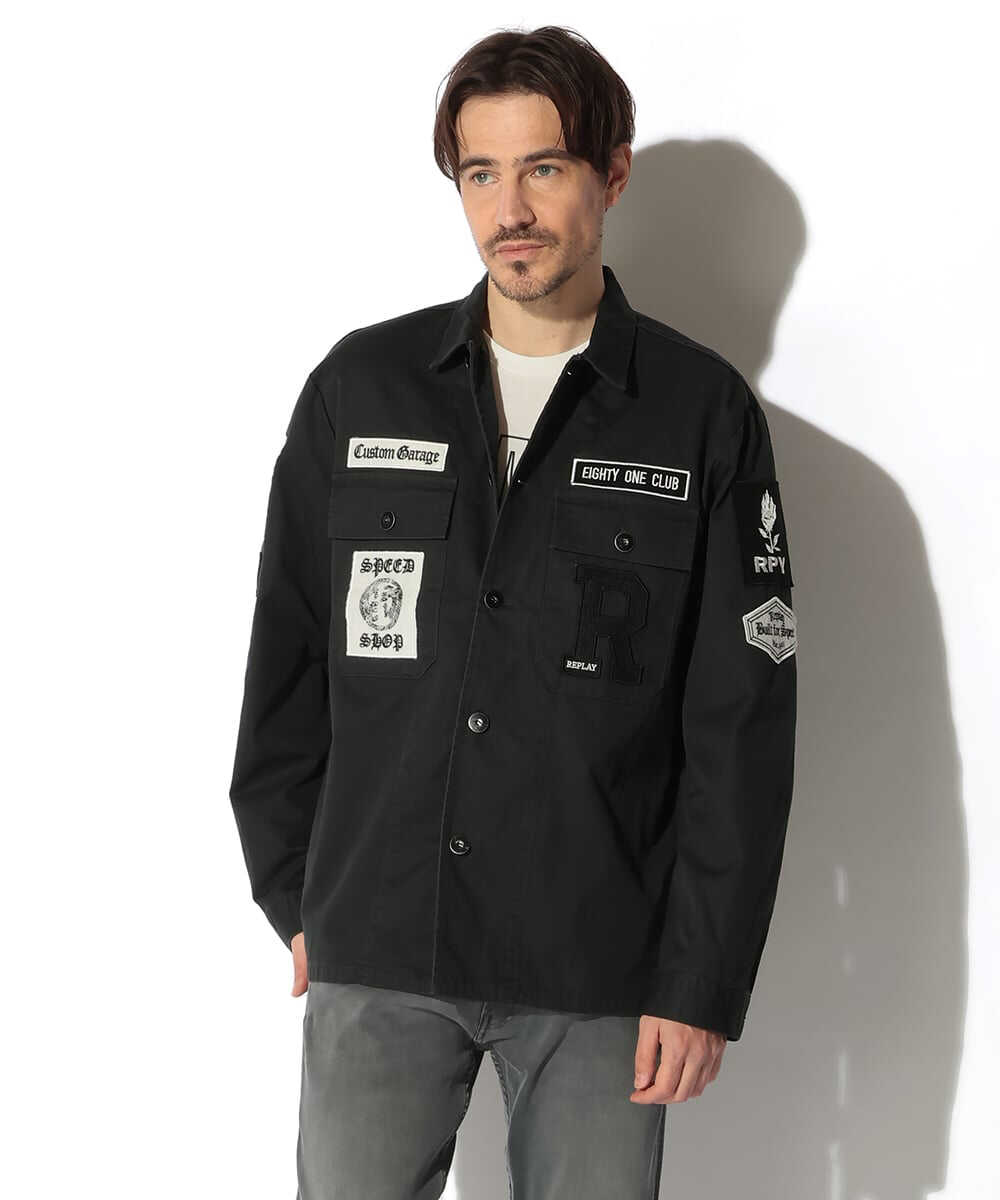 カスタムパッチ アーミージャケット