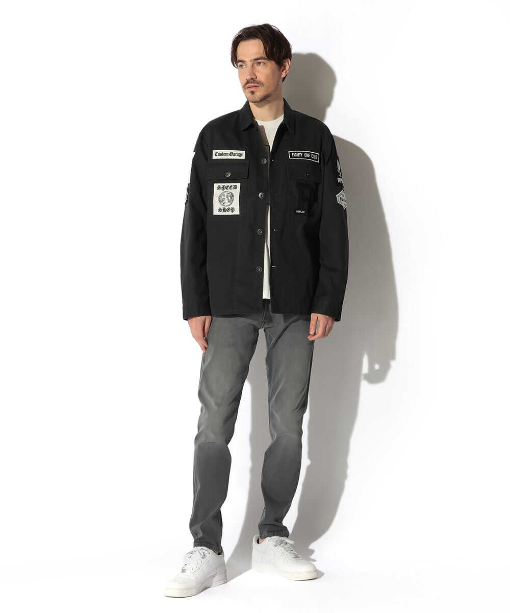 カスタムパッチ アーミージャケット