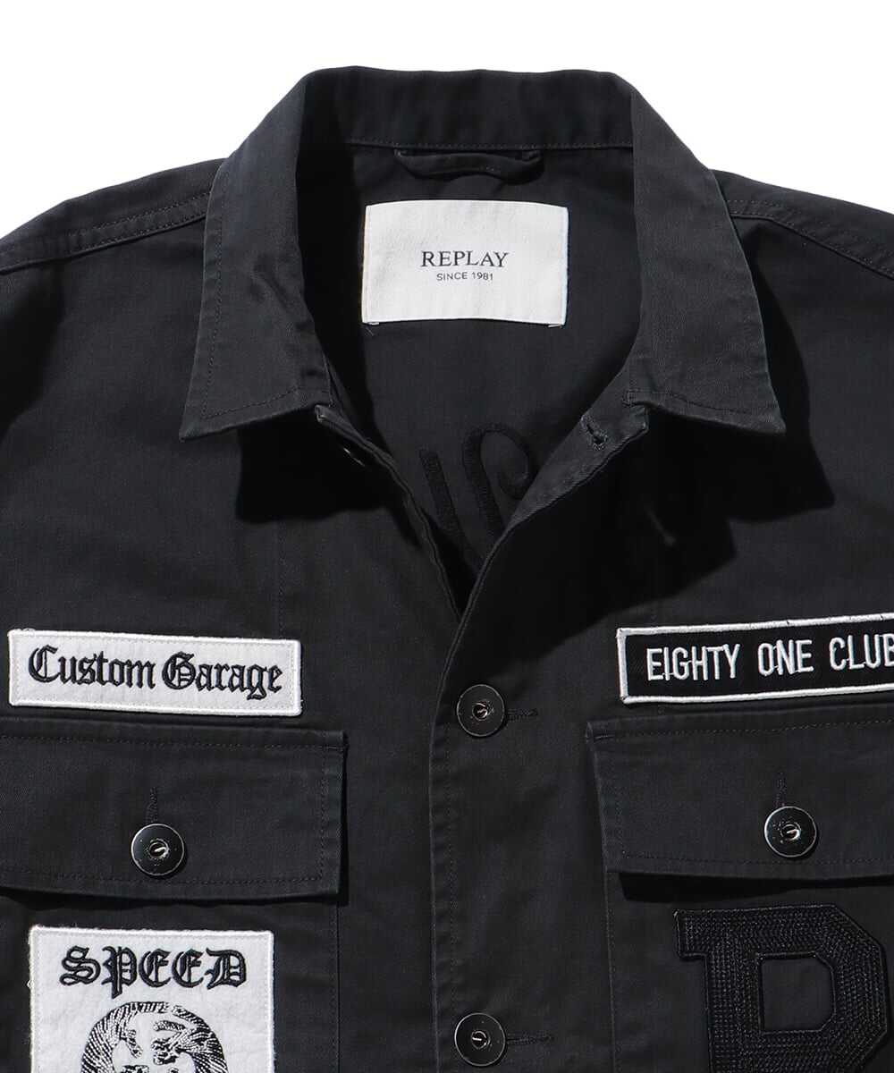 カスタムパッチ アーミージャケット