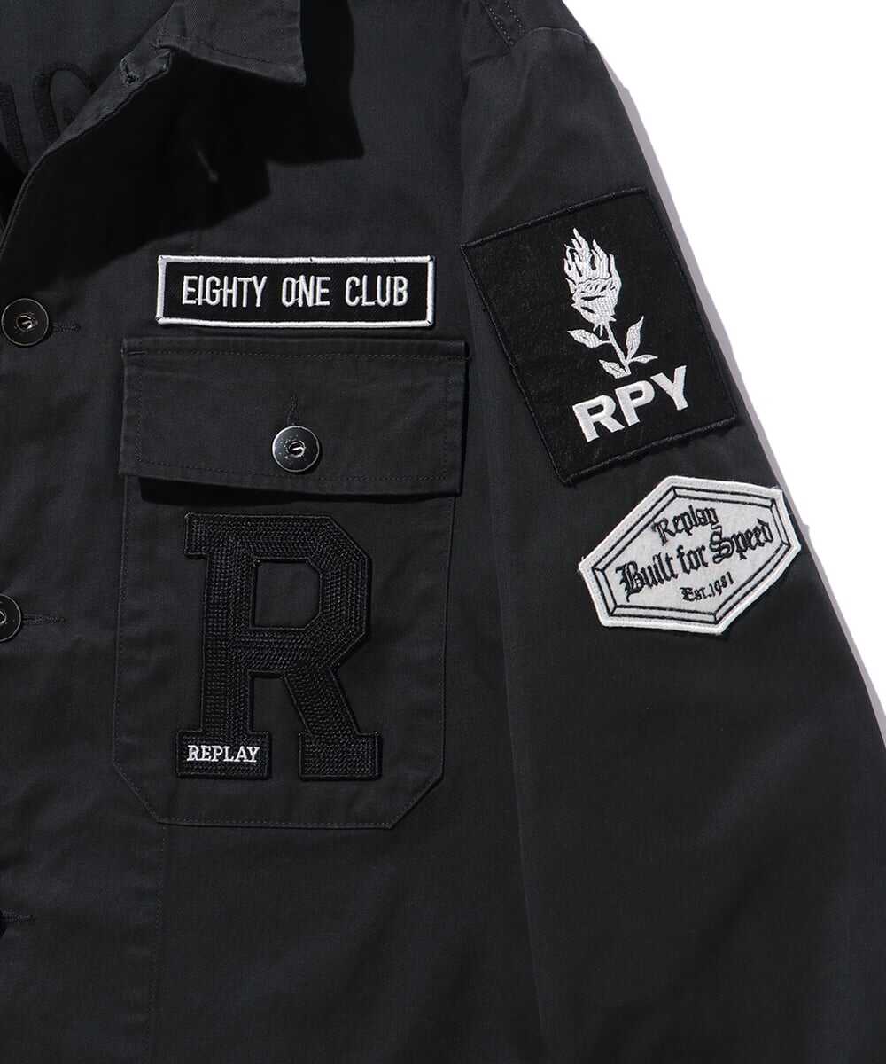 カスタムパッチ アーミージャケット