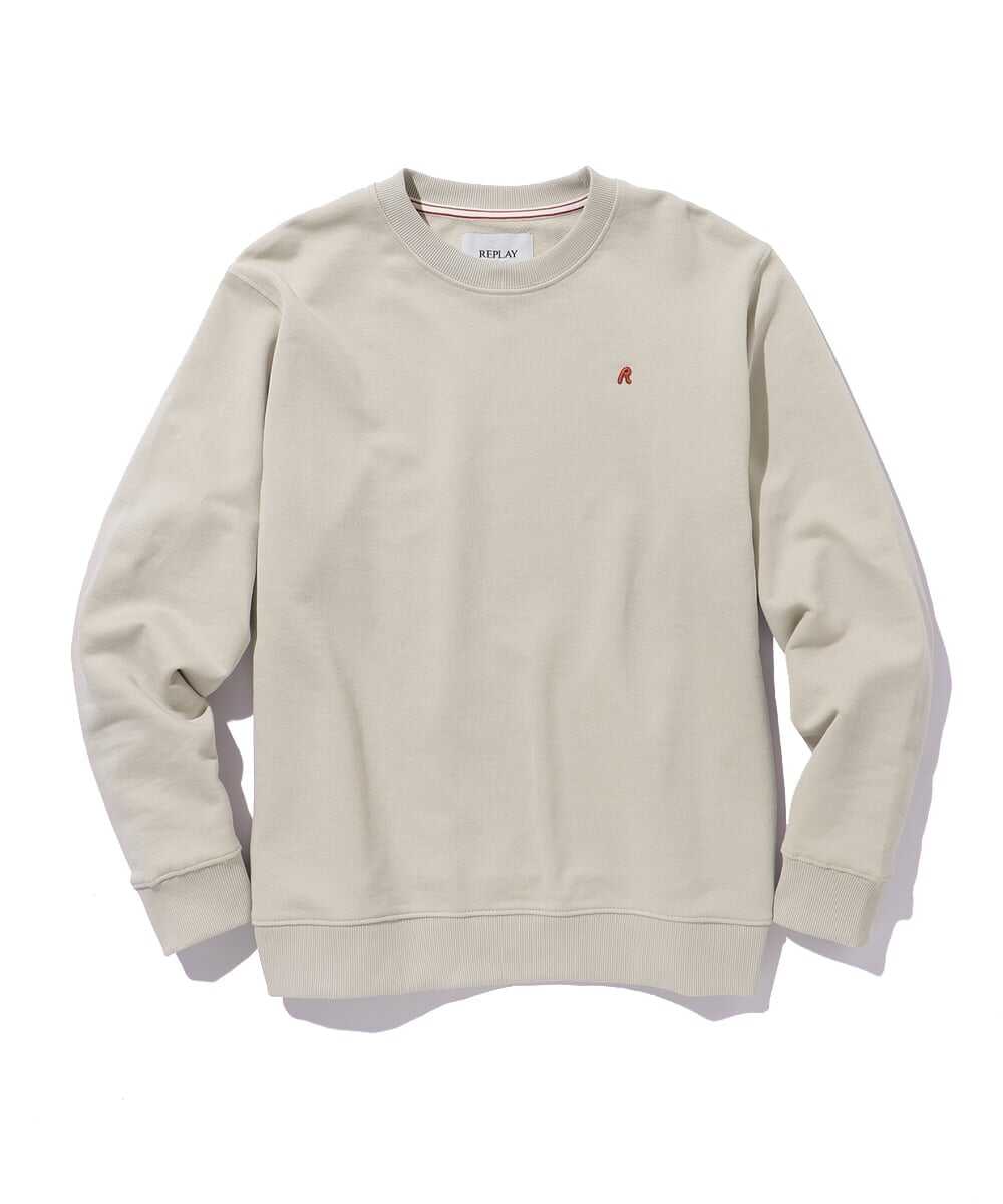 コットンテリーフリース スウェットシャツ