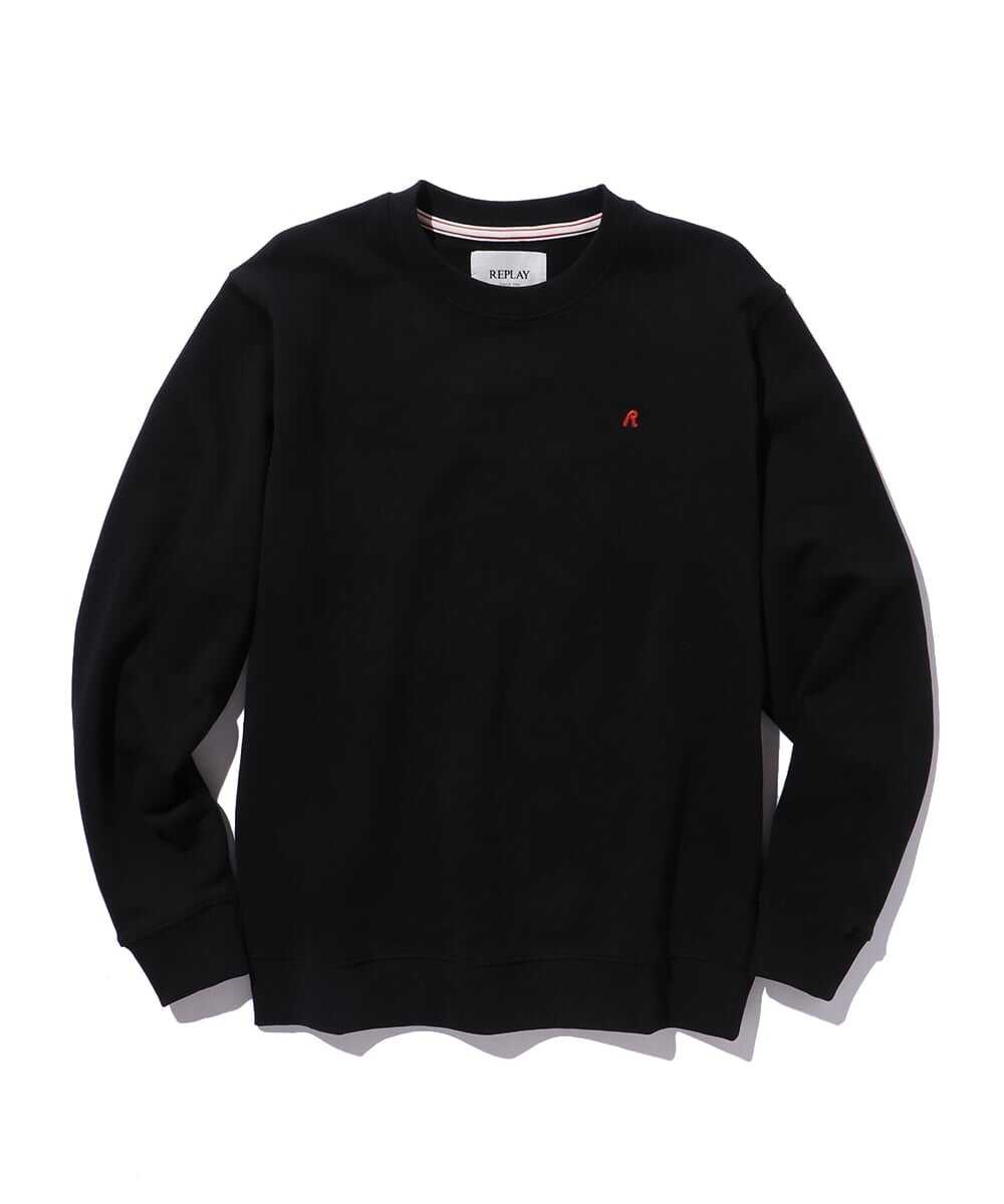 コットンテリーフリース スウェットシャツ