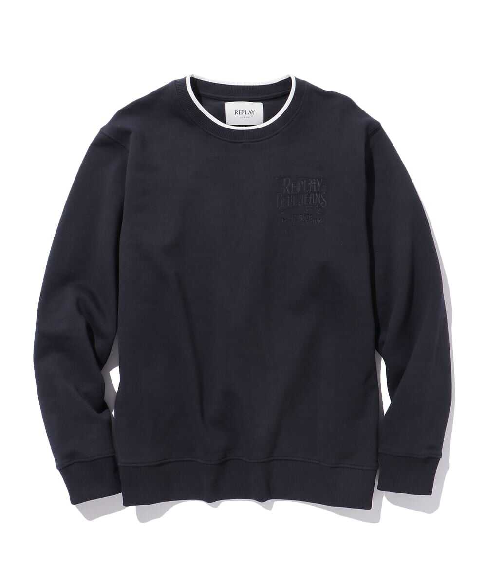 コットンテリーフリース スウェットシャツ