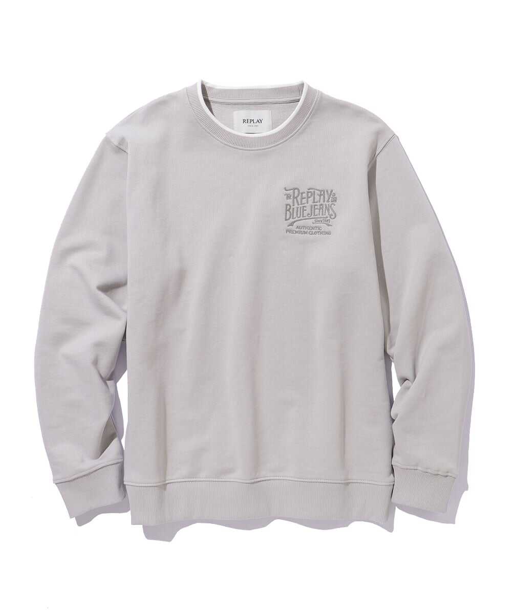 コットンテリーフリース スウェットシャツ