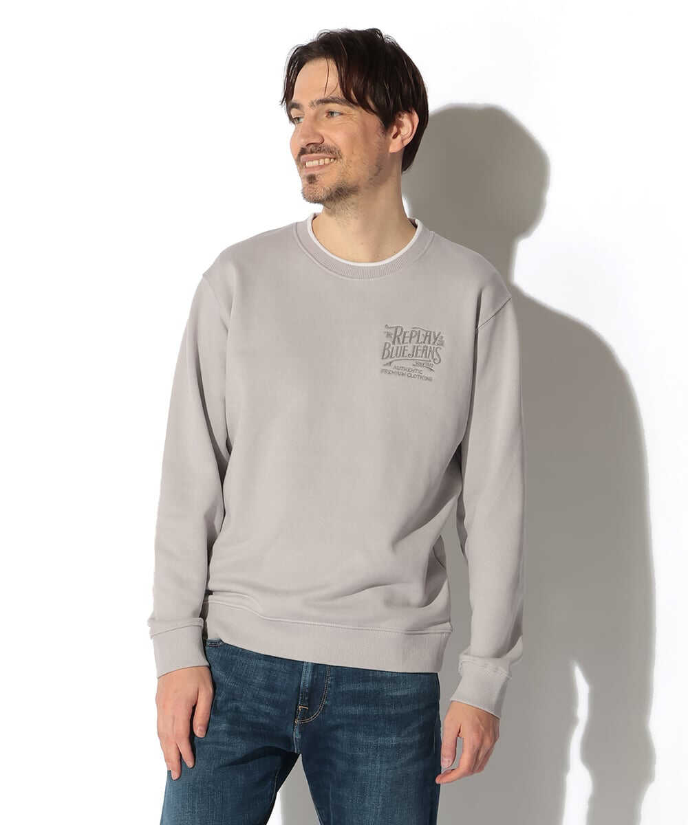 コットンテリーフリース スウェットシャツ