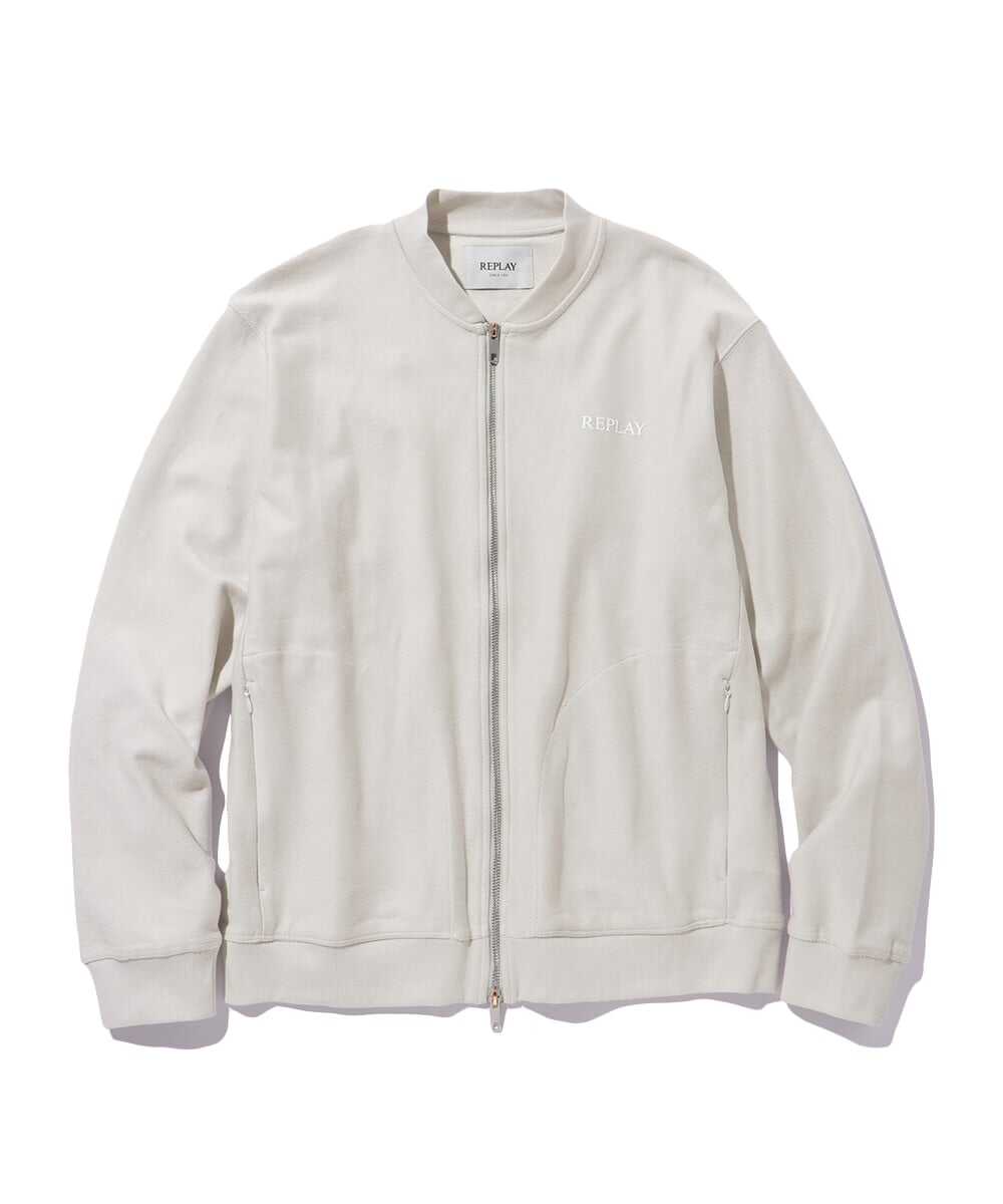 ヘビージャージー ジップスウェット