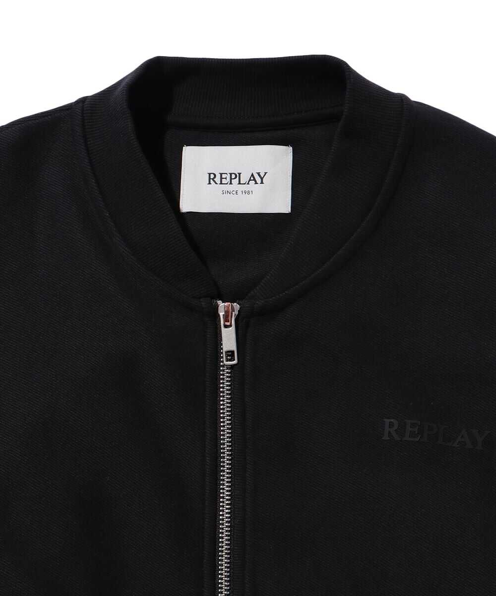 ヘビージャージー ジップスウェット