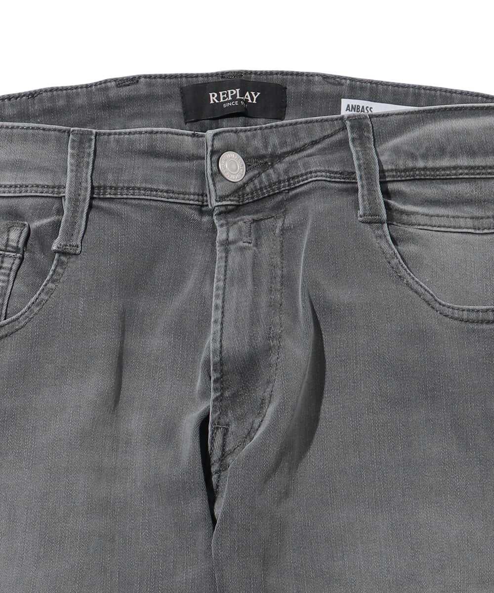 ANBASS/アンバス スリムフィット ストレッチデニムパンツ