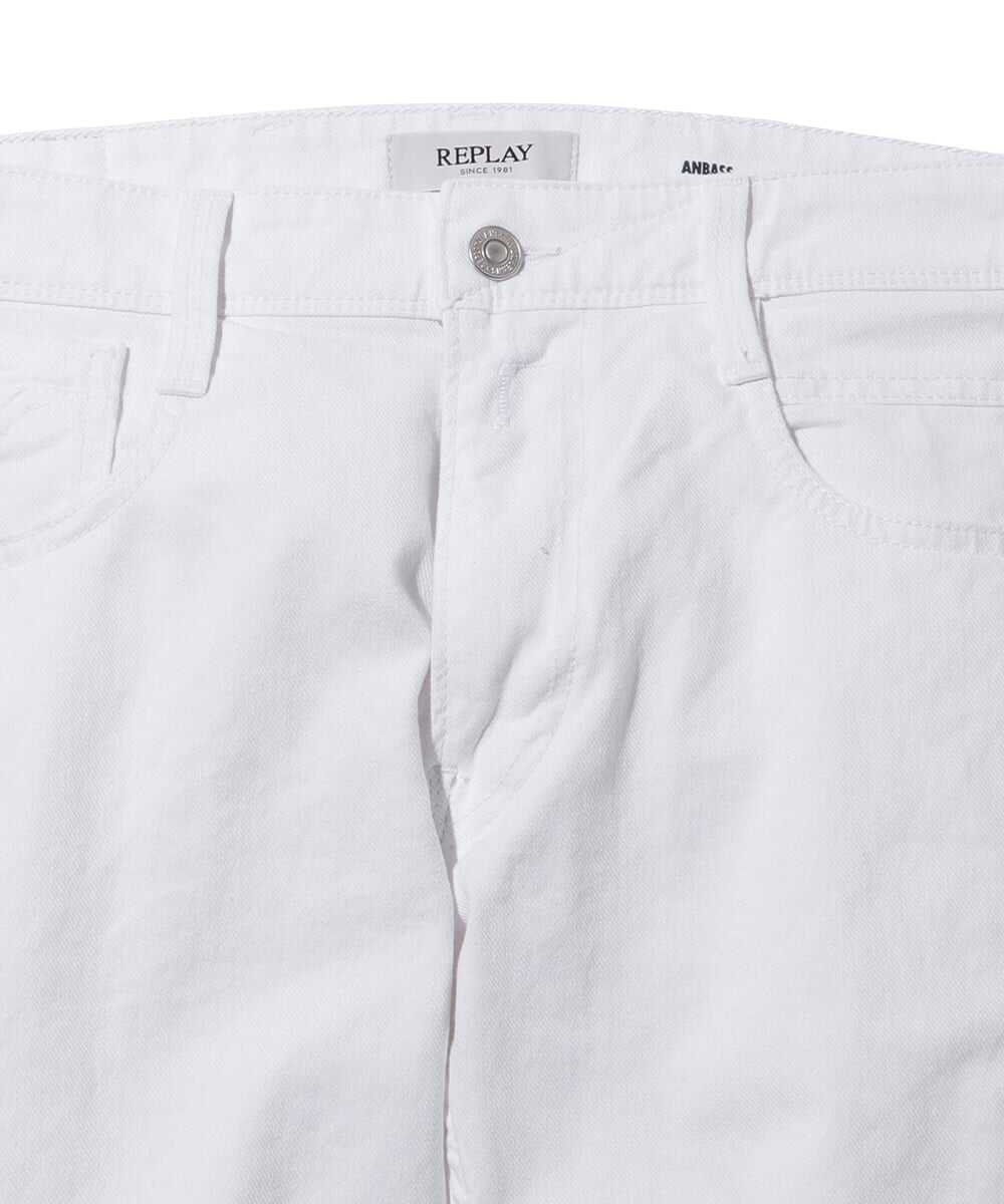 ANBASS/アンバス スリムフィット ストレッチデニムパンツ