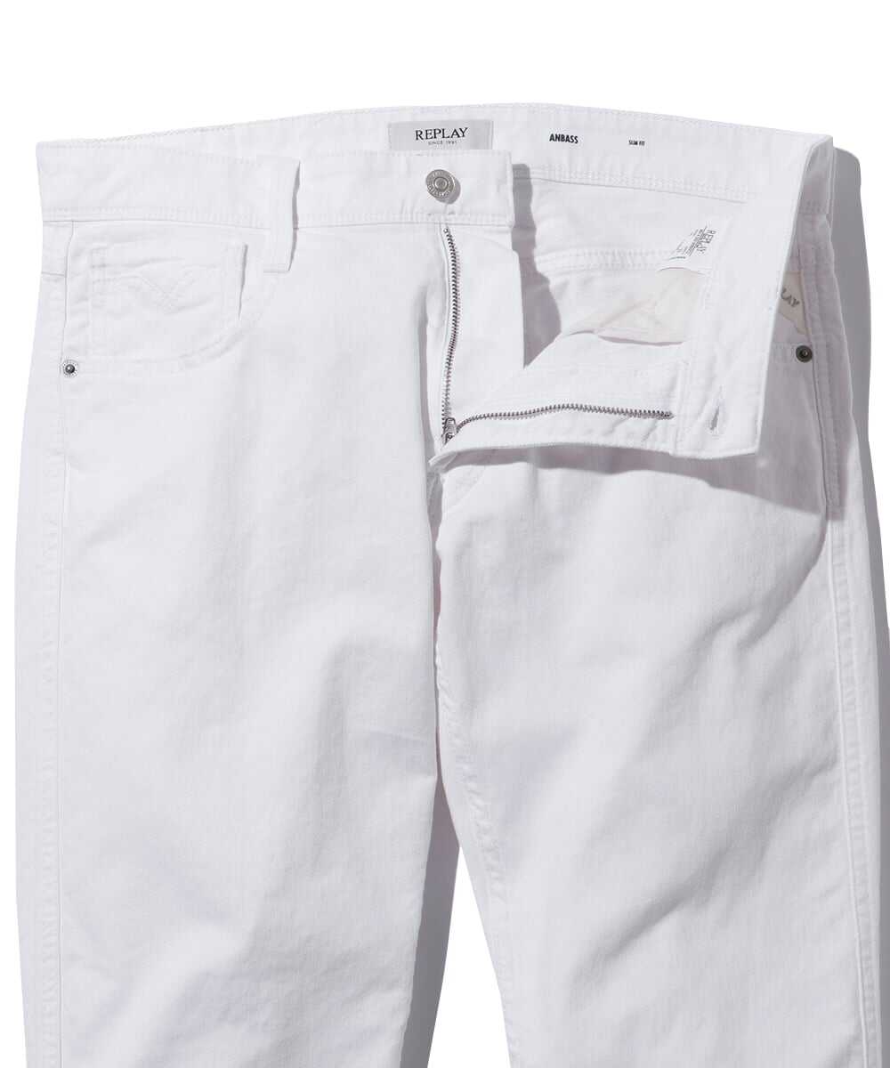 ANBASS/アンバス スリムフィット ストレッチデニムパンツ