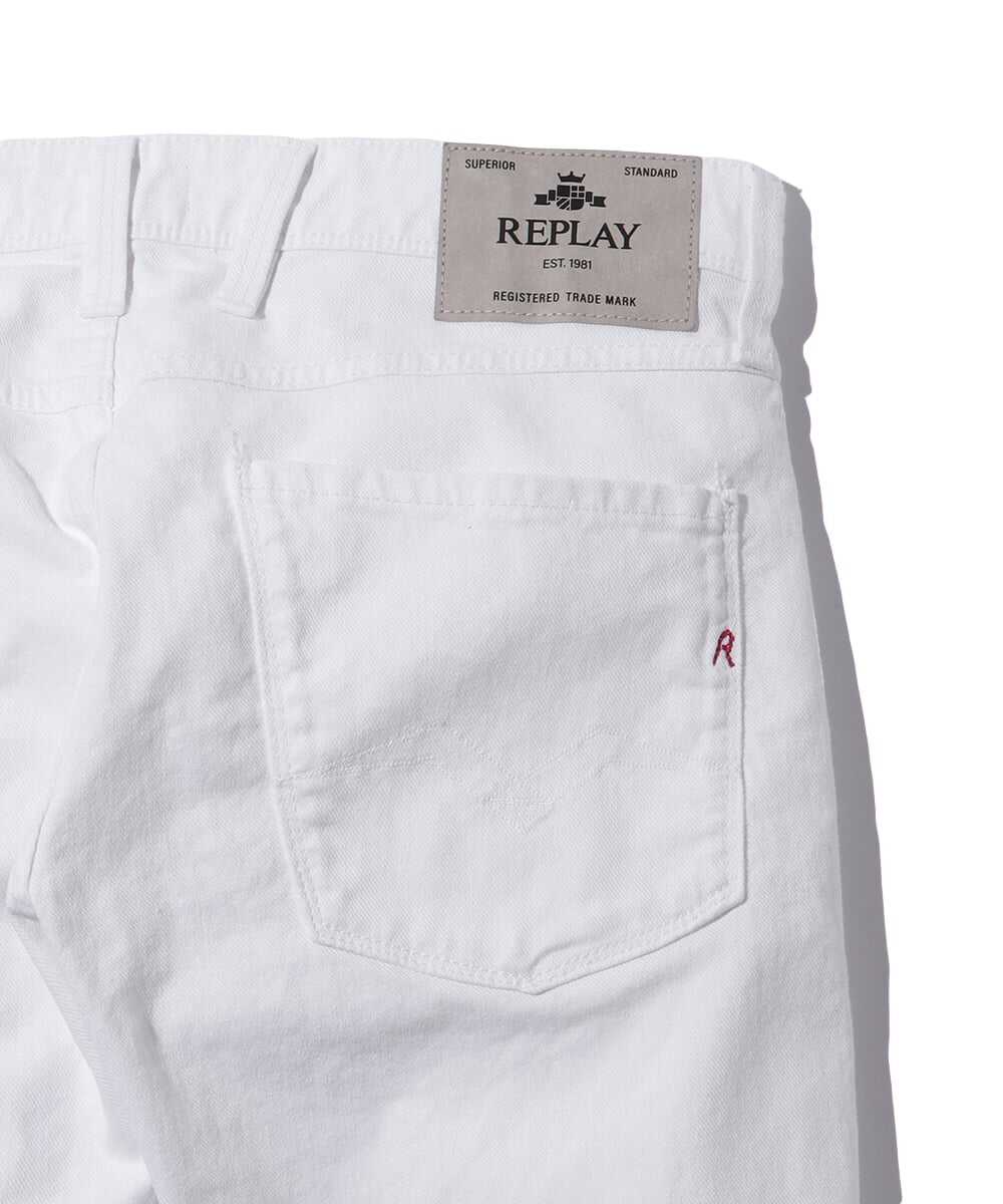 ANBASS/アンバス スリムフィット ストレッチデニムパンツ