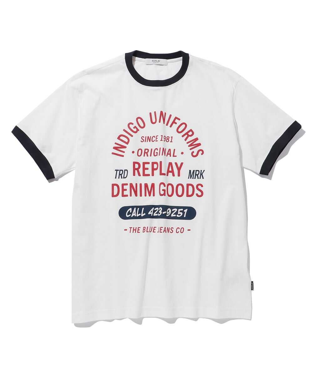 ベーシックジャージー マキシプリント Tシャツ