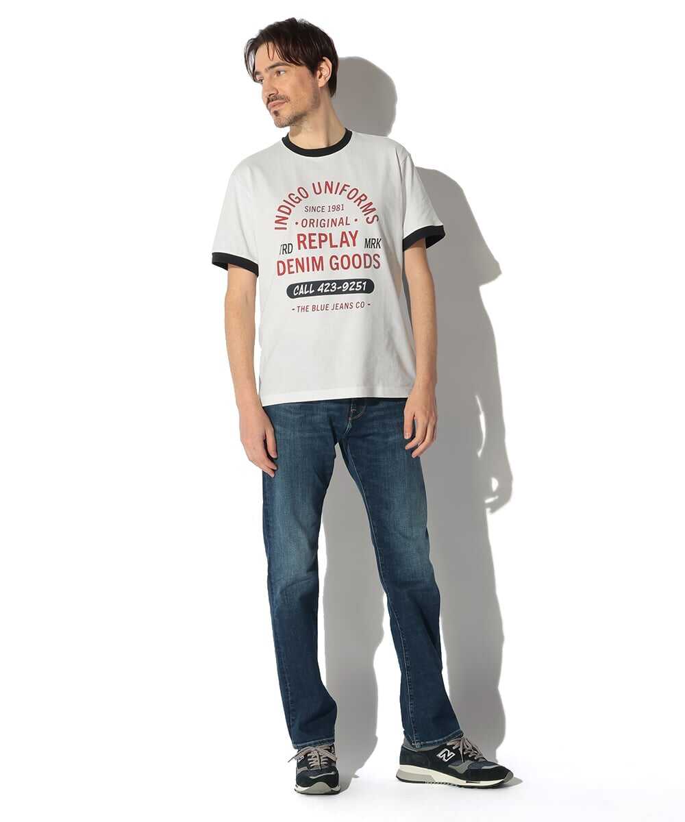 ベーシックジャージー マキシプリント Tシャツ