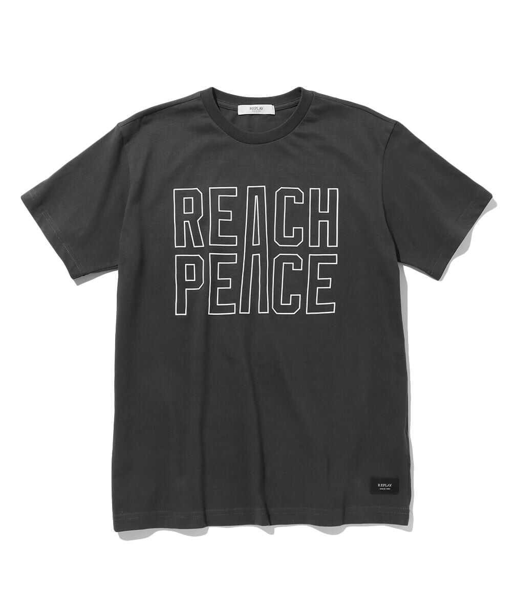 オープンエンドジャージー プリントTシャツ